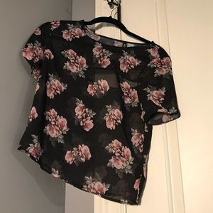 Floral top // H&M
